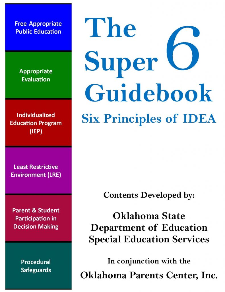 Individuals With Disabilities Education Act (IDEA) – Oklahoma Parents ...