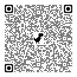 A QR code that can be scanned with a smartphone to pull open the registration page. 