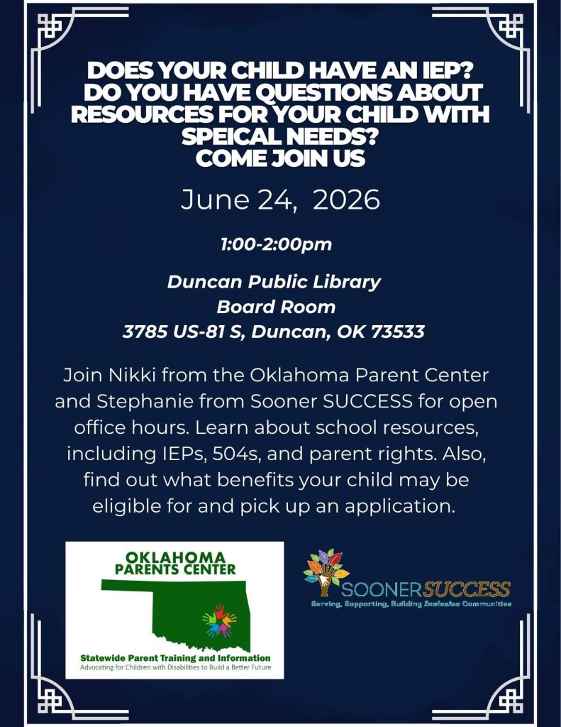 Open Office Hours w SoonerSuccess Flyer 6.24.26