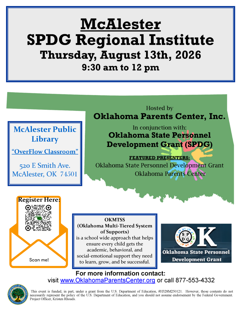 2026 MCALESTER SPDG REGIONAL FLYER